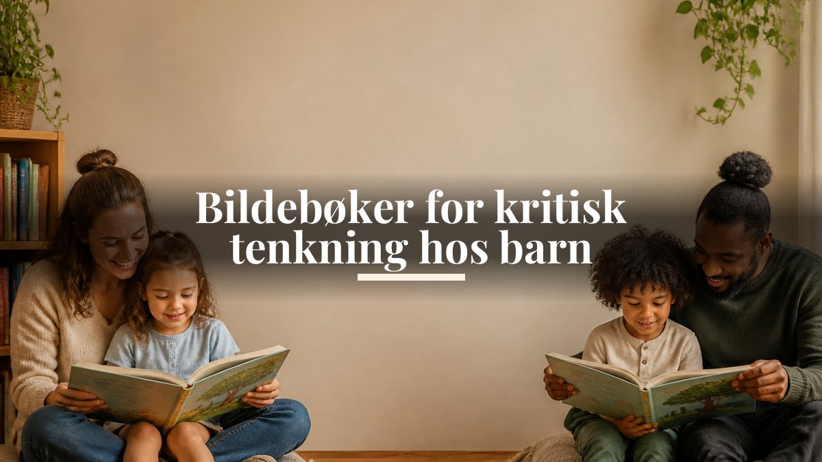 Bildebøker for kritisk tenkning hos barn