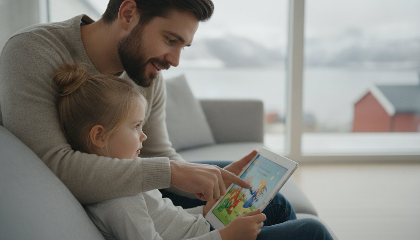 Digitale barnebøker på norsk: En guide til meningsfull skjermtid (2026)