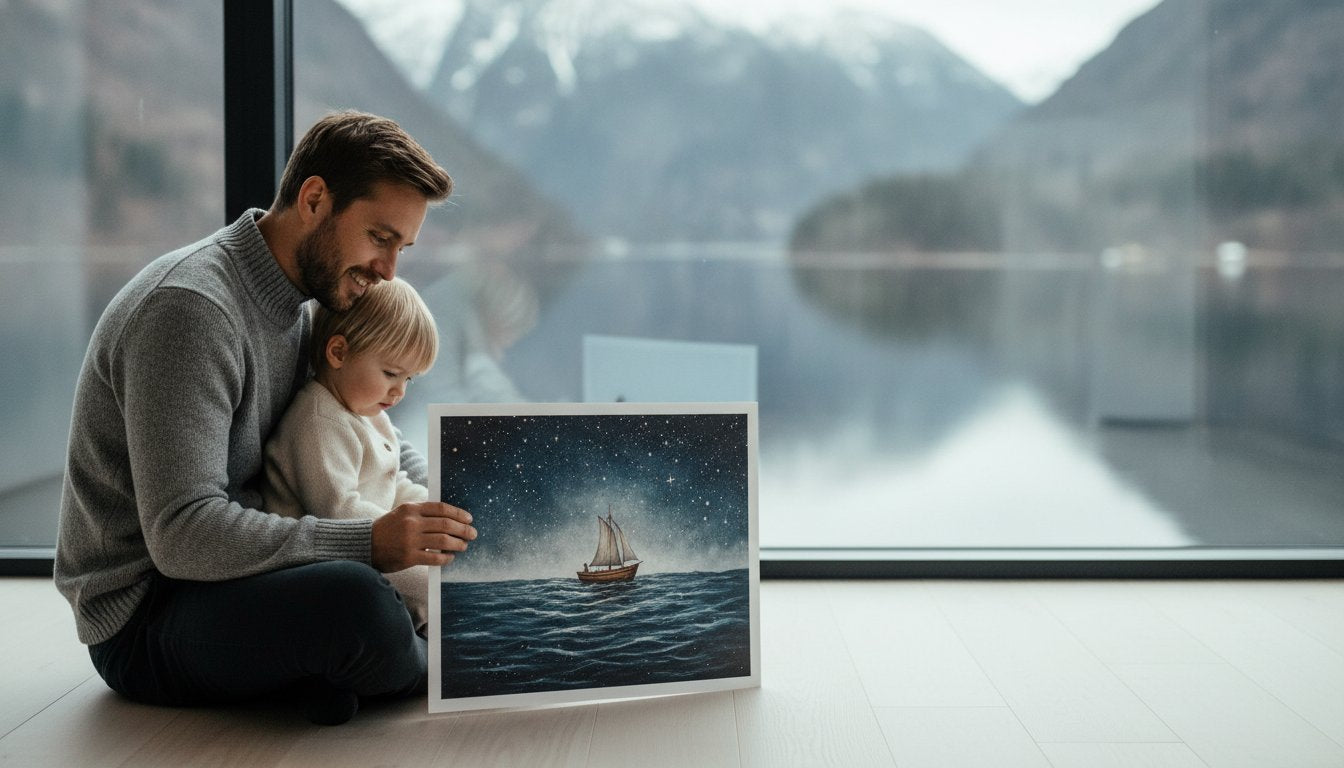 Slik kan du bruke illustrasjoner til å snakke om følelser med barnet ditt
