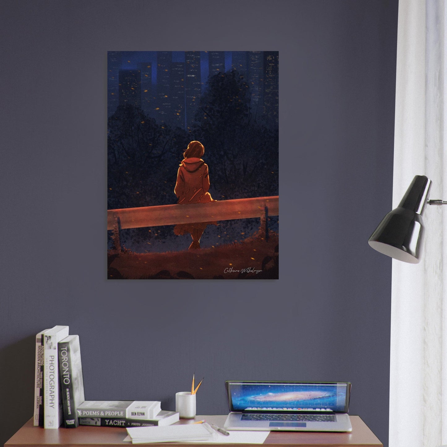 Autumn Thoughts - Aluminum Print - PlanetC