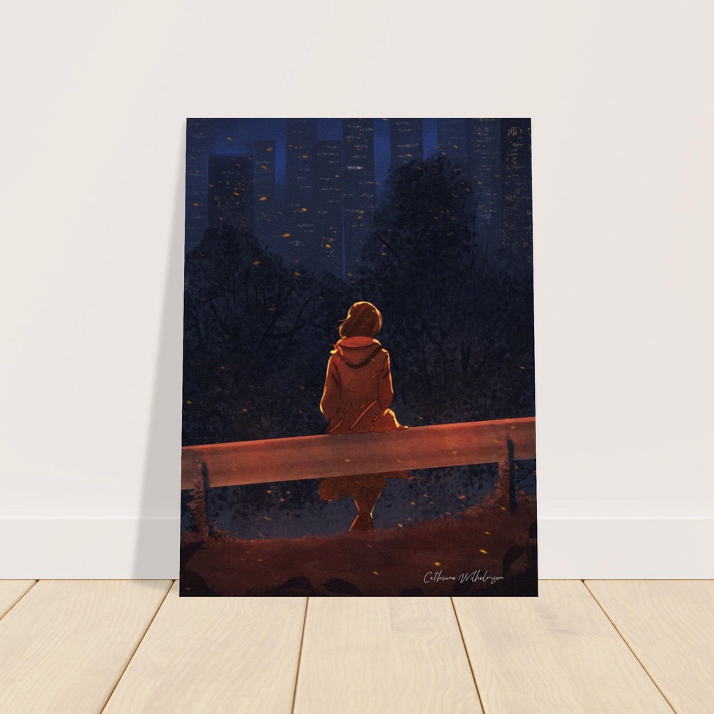 Autumn Thoughts - Aluminum Print - PlanetC