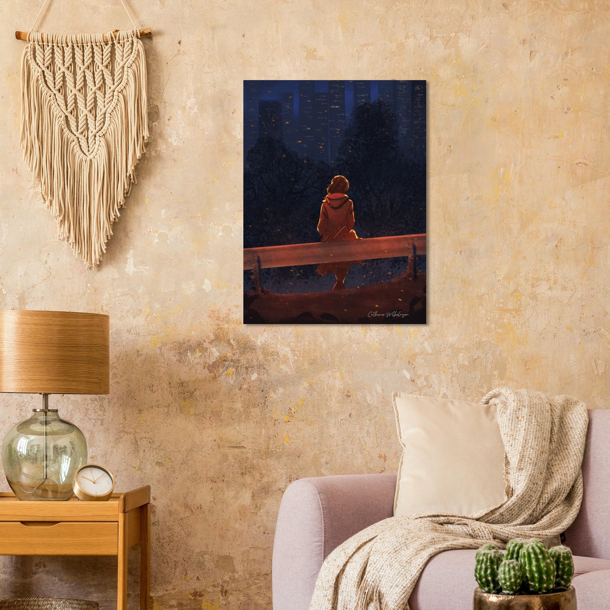 Autumn Thoughts - Art print på aluminium - PlanetC