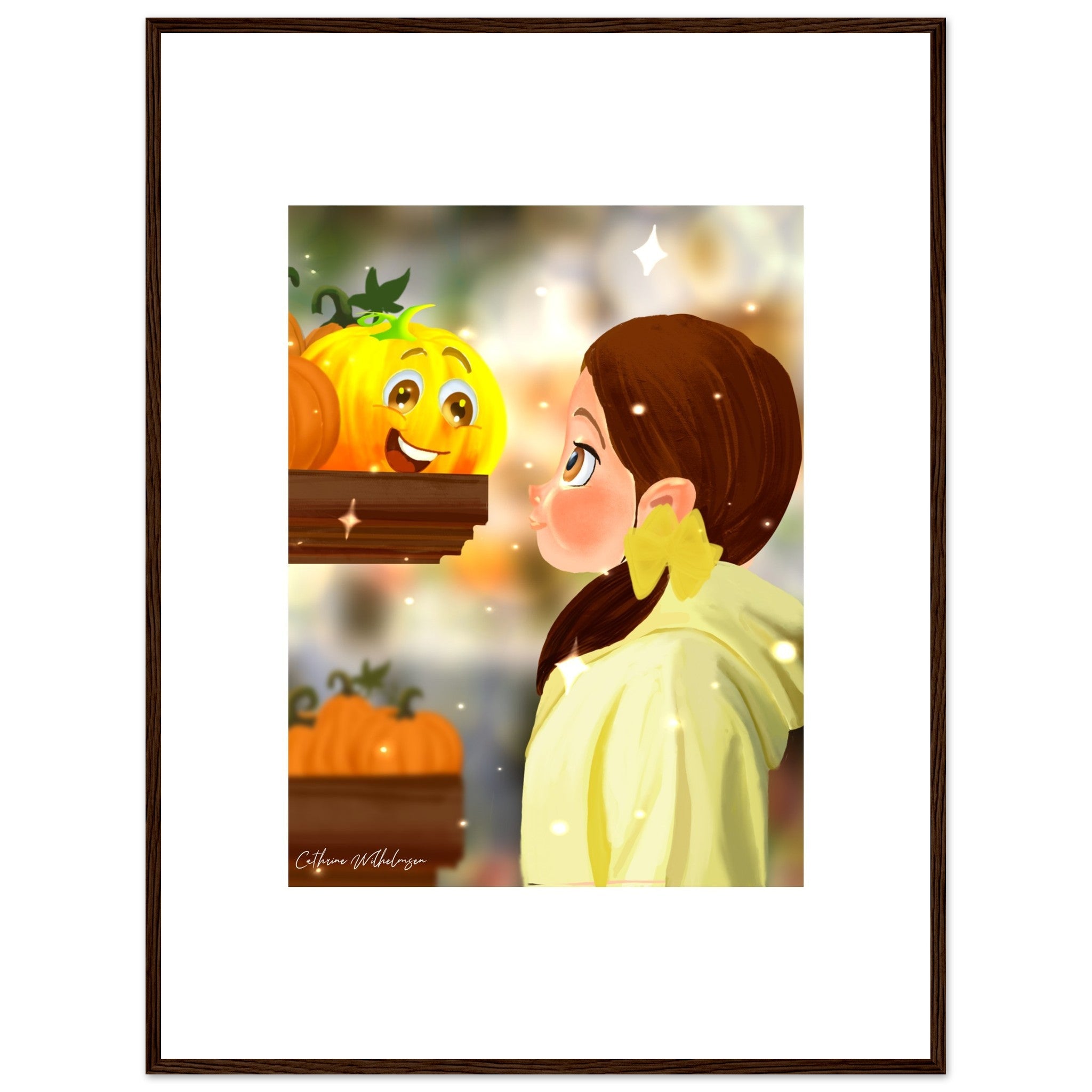 Du er perfekt! - Framed art print - PlanetC