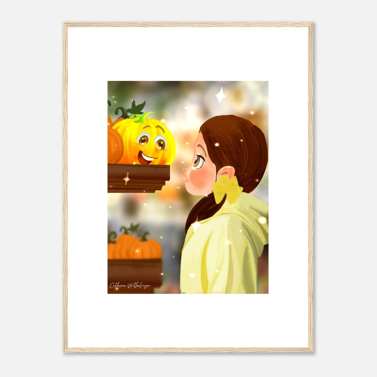 Du er perfekt! - Framed art print - PlanetC