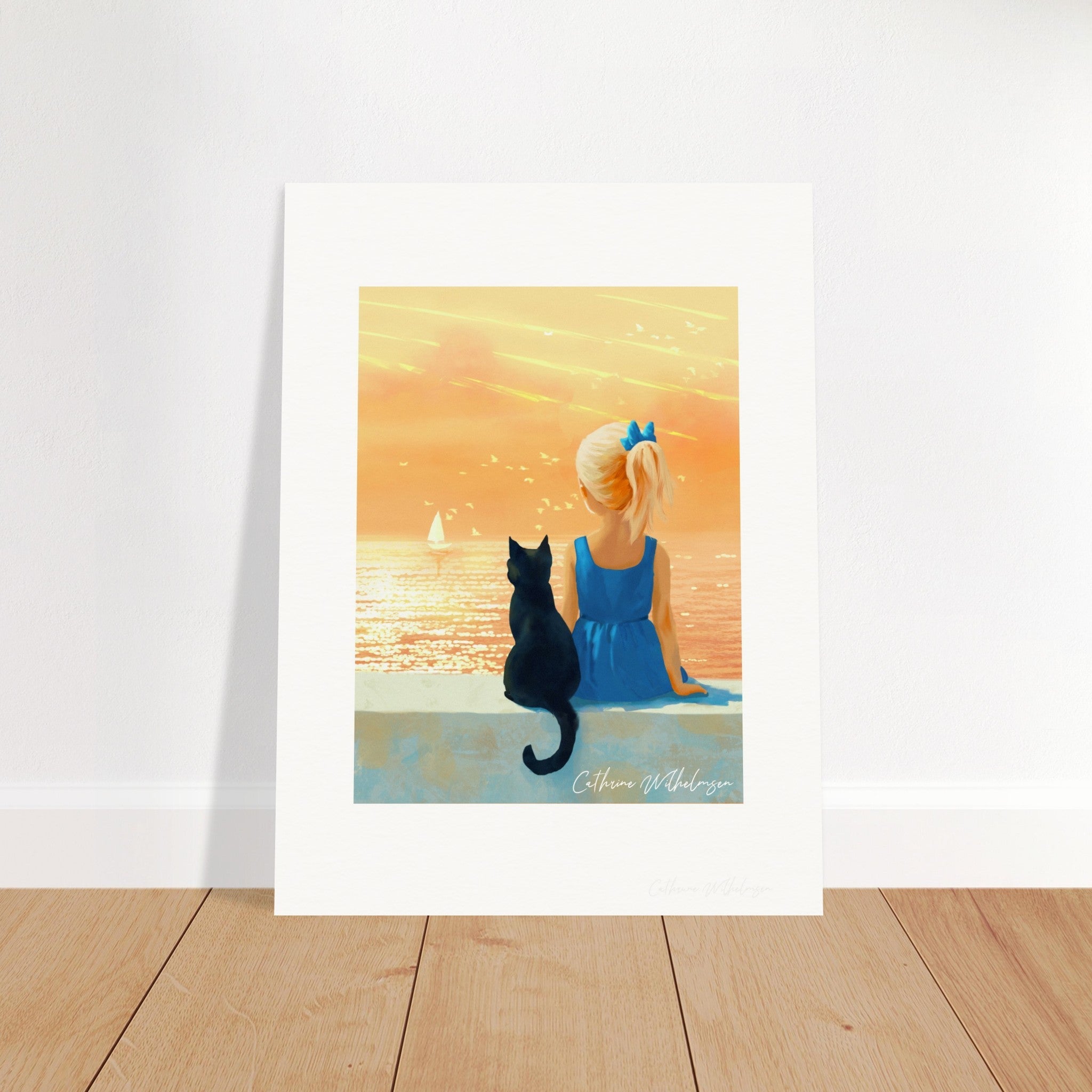 Evening Companions - Kunsttrykk uten ramme - PlanetC