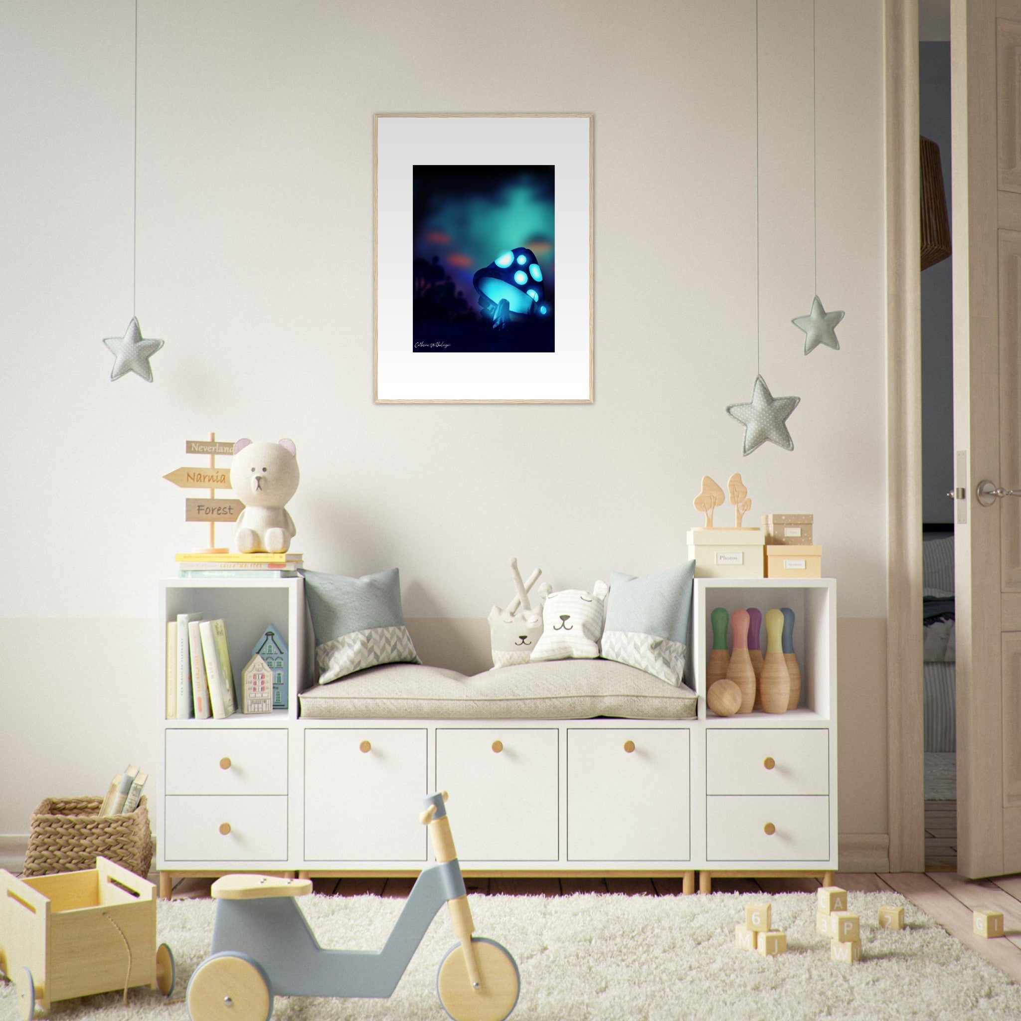 Hallo der! - Framed art print - PlanetC