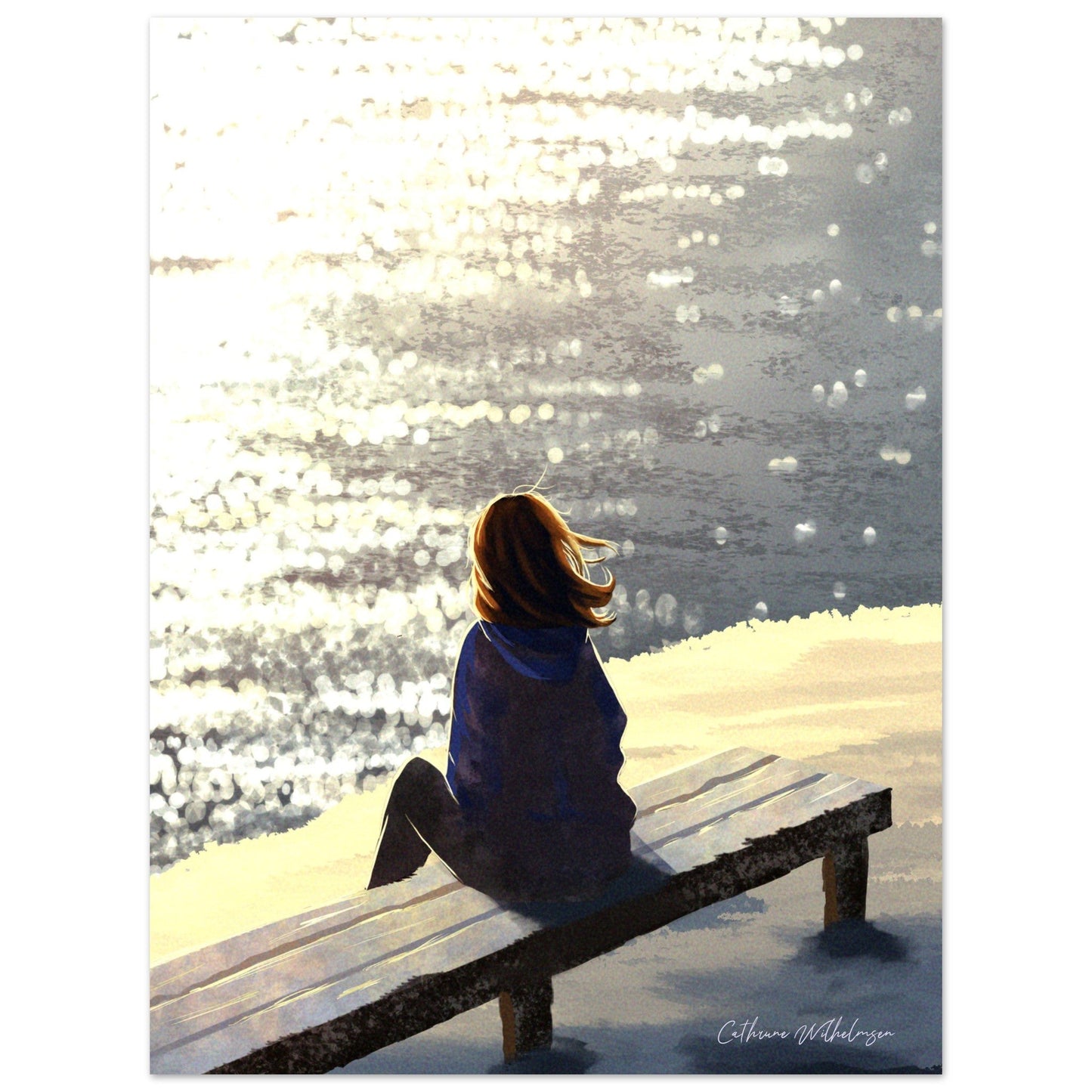 Here Comes The Sun Aluminium Art Print – Uplifting Sun - Inspired Design for Bright Spaces - PlanetC