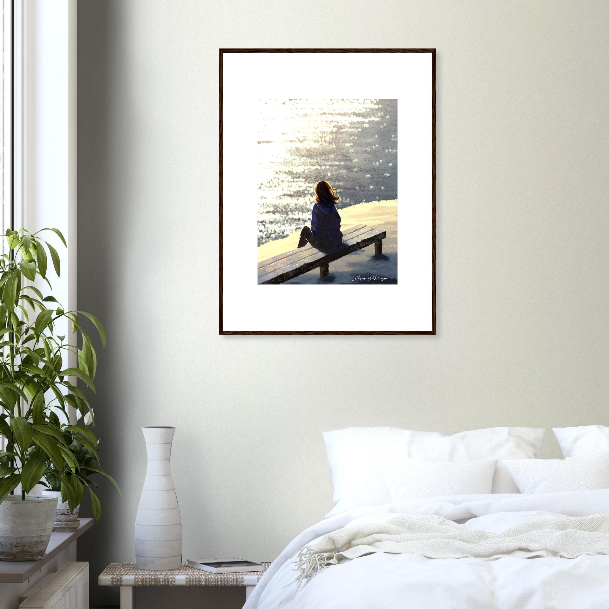 Here comes the Sun - Kunsttrykk med ramme - PlanetC