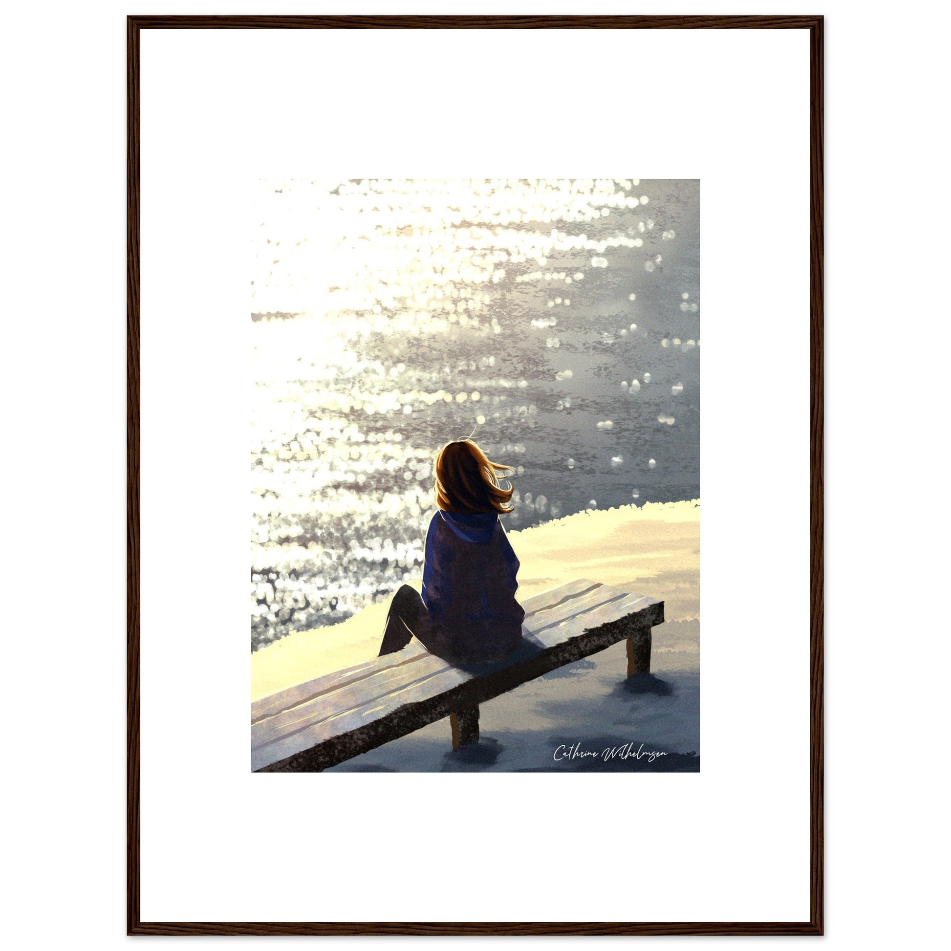 Here comes the Sun - Kunsttrykk med ramme - PlanetC