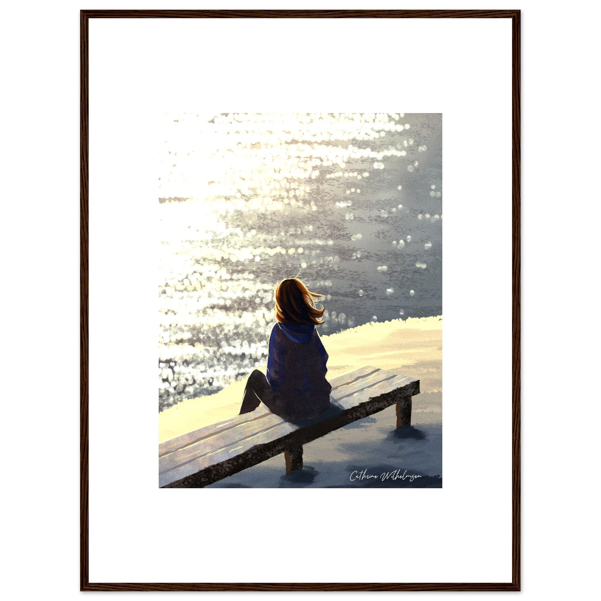 Here comes the Sun - Kunsttrykk med ramme - PlanetC