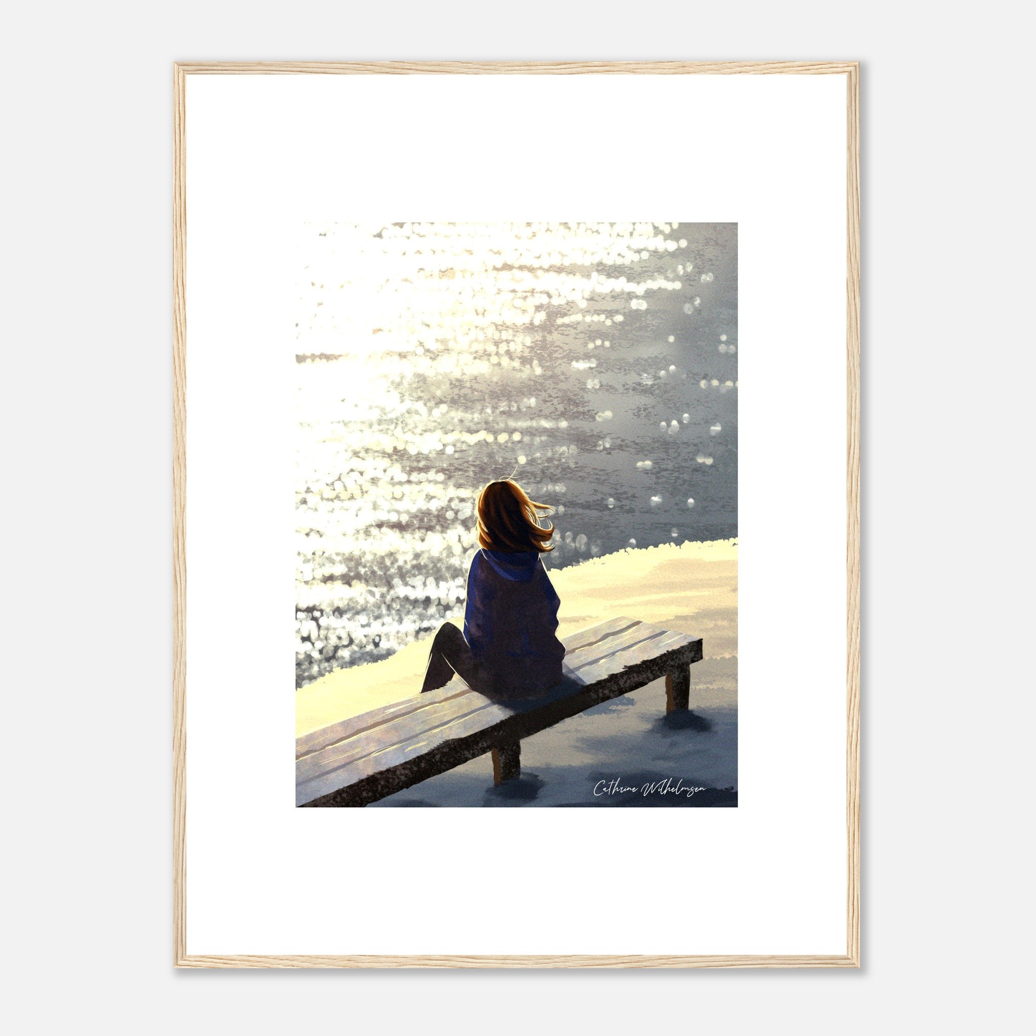 Here comes the Sun - Kunsttrykk med ramme - PlanetC