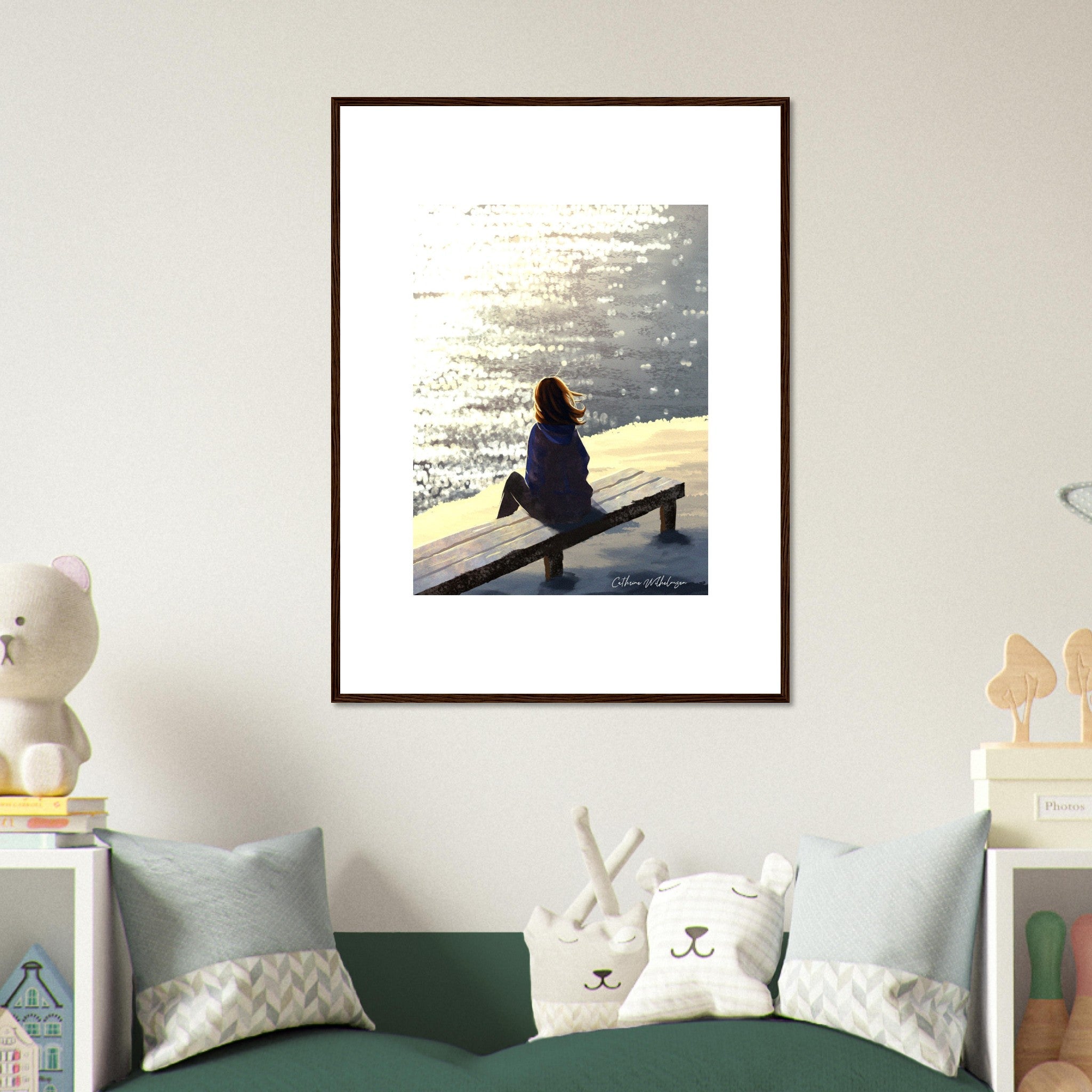 Here comes the Sun - Kunsttrykk med ramme - PlanetC