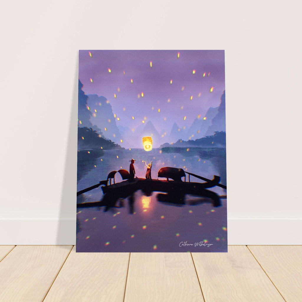 Lanterns for the Unwritten - Kunsttrykk på aluminium - PlanetC