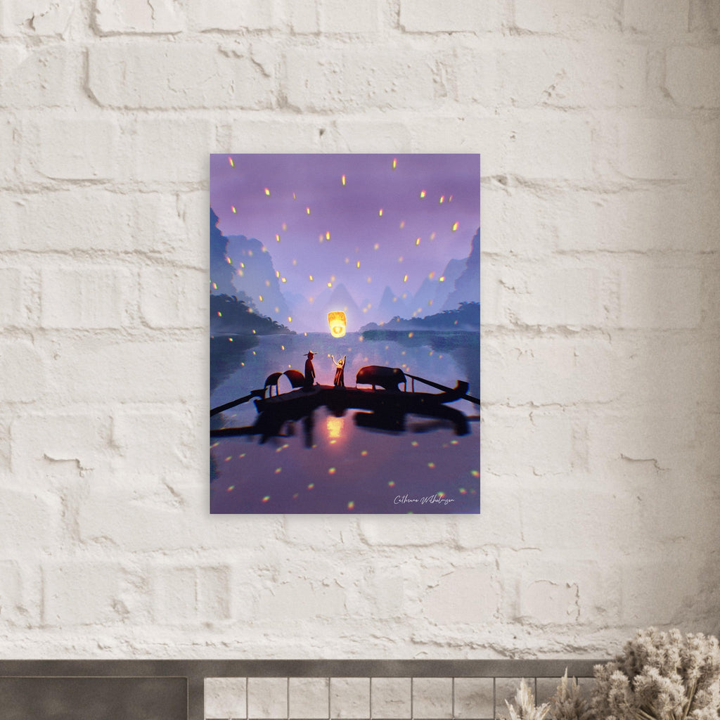 Lanterns for the Unwritten - Kunsttrykk på aluminium - PlanetC
