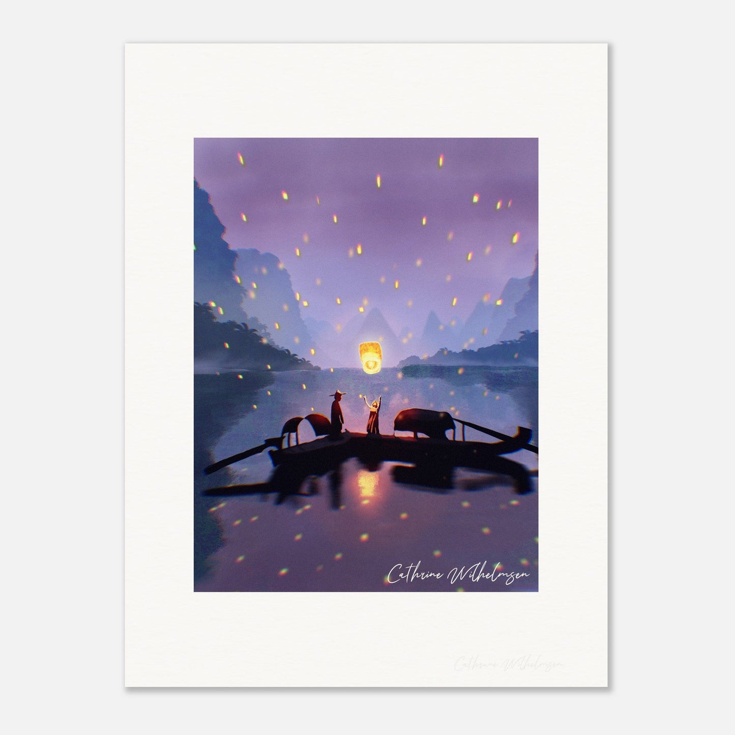 Lanterns for the Unwritten - Kunsttrykk uten ramme - PlanetC