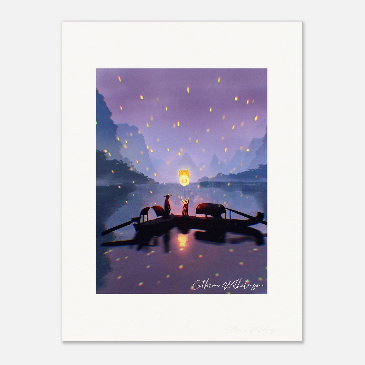 Lanterns for the Unwritten - Kunsttrykk uten ramme - PlanetC