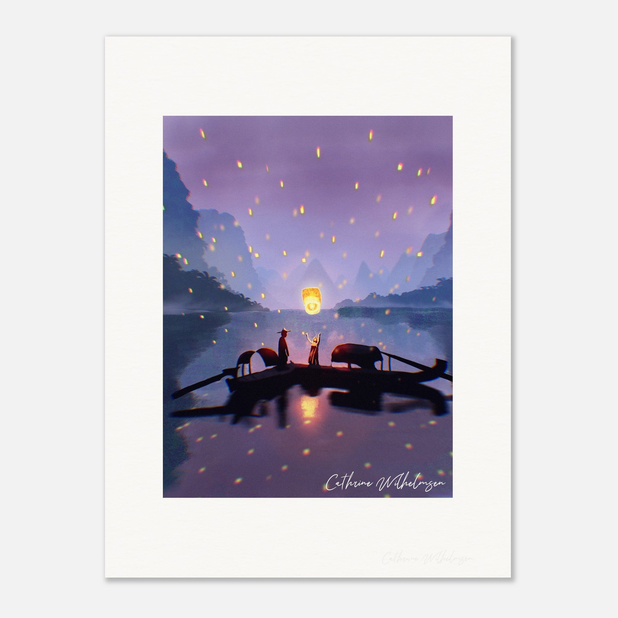 Lanterns for the Unwritten - Kunsttrykk uten ramme - PlanetC