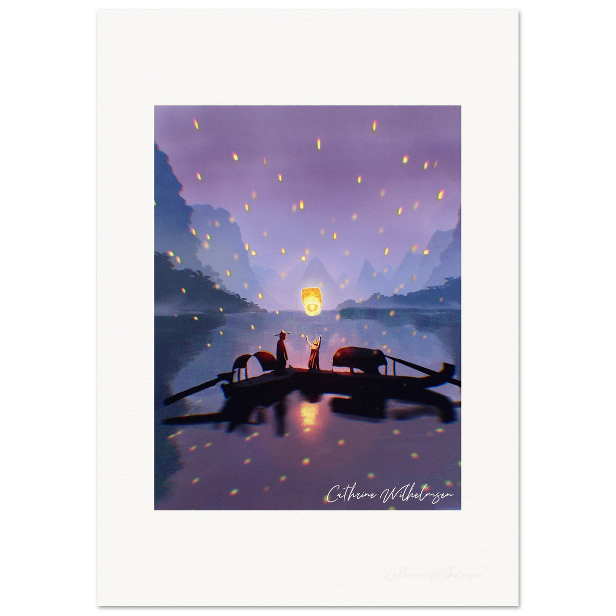 Lanterns for the Unwritten - Kunsttrykk uten ramme - PlanetC