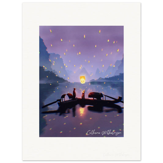 Lanterns for the Unwritten - Kunsttrykk uten ramme - PlanetC