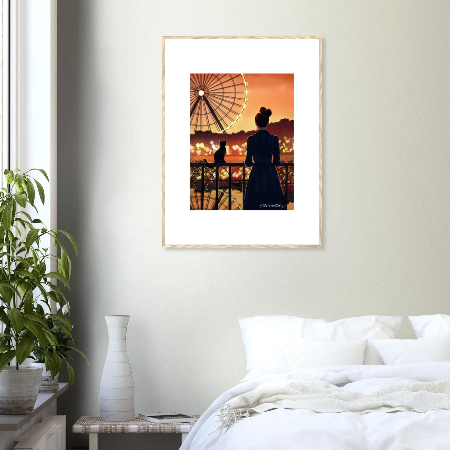 Magic Moments at the Carnival - Kunsttrykk med ramme - PlanetC