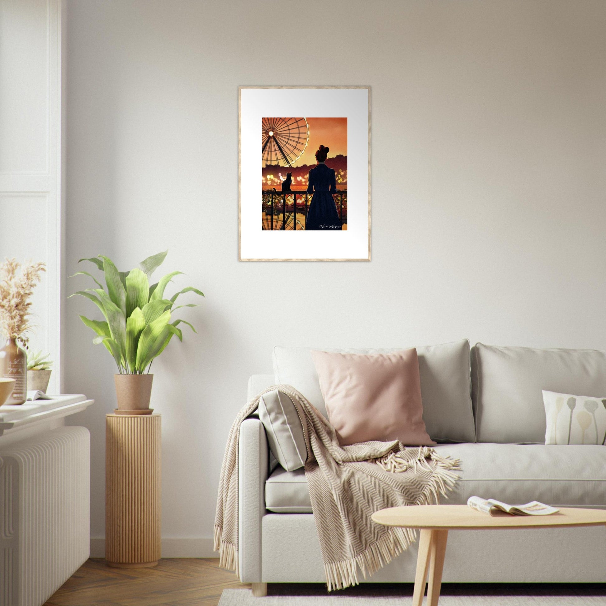 Magic Moments at the Carnival - Kunsttrykk med ramme - PlanetC