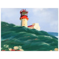 Norwegian Lighthouse - Art print på aluminium - PlanetC