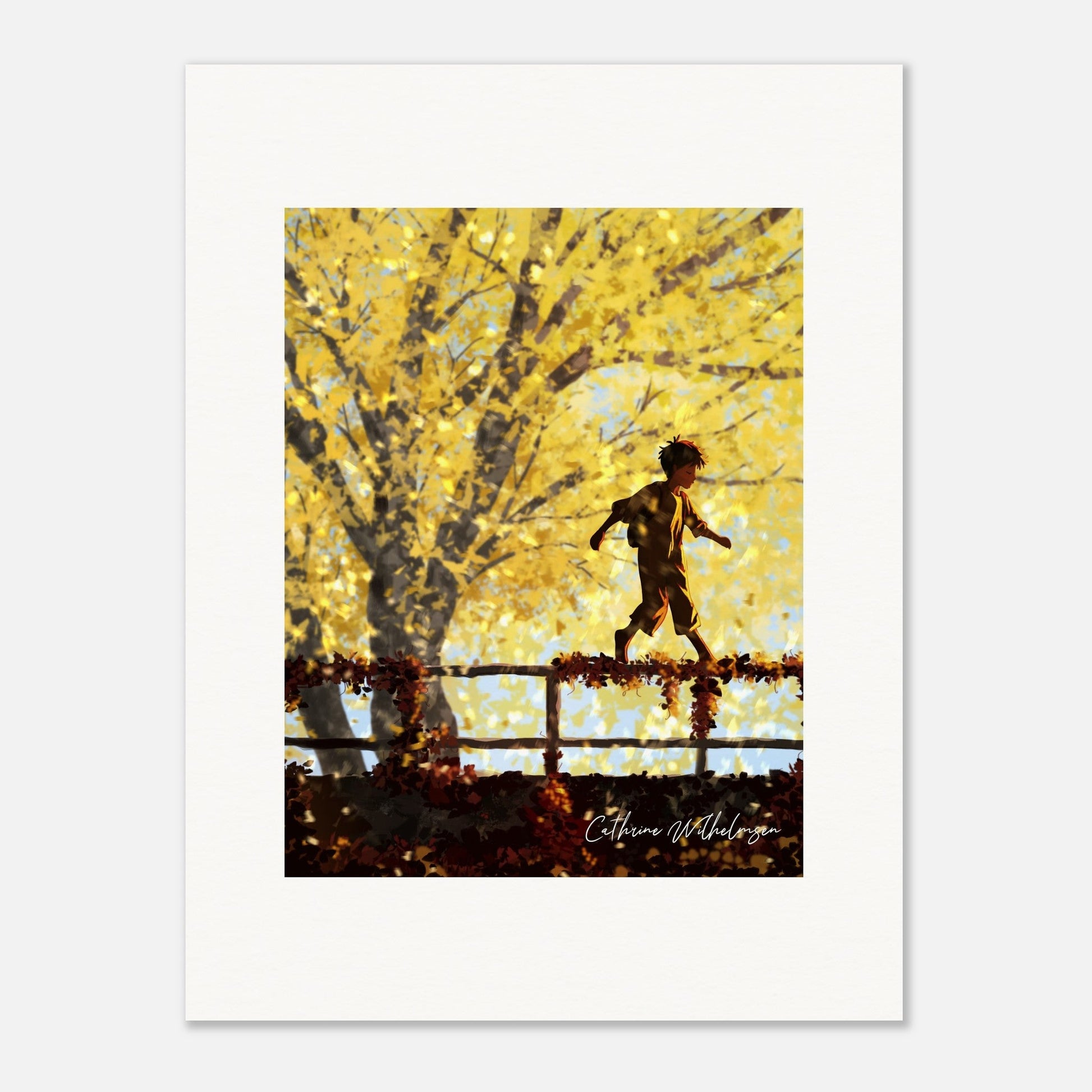 October – Art Print - PlanetC