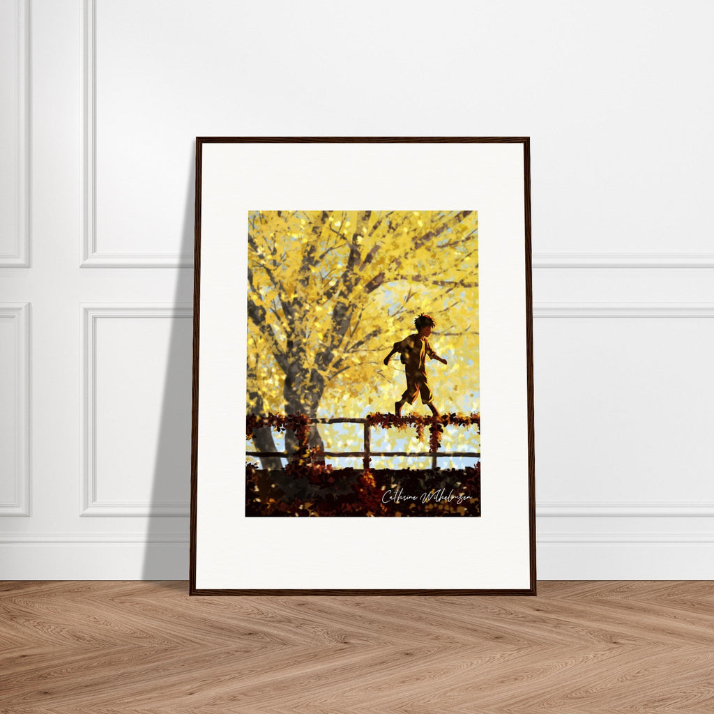 October – Framed Art Print - PlanetC