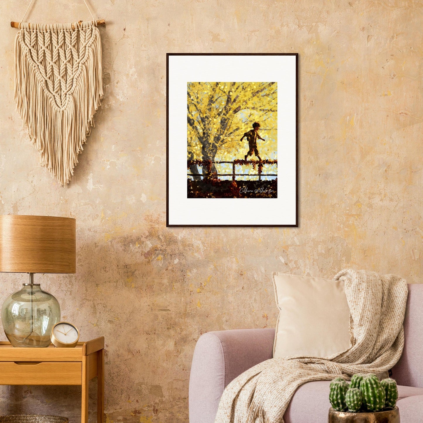 October – Framed Art Print - PlanetC