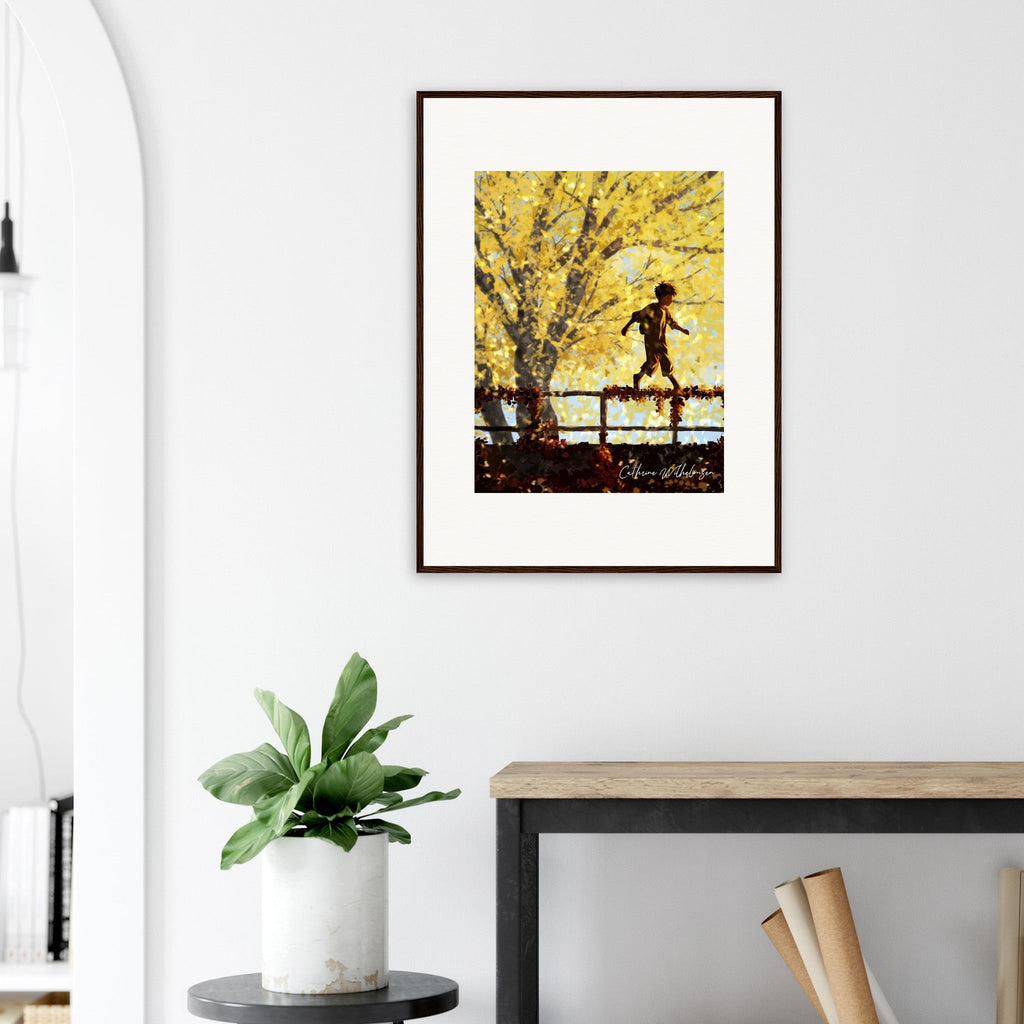 October – Framed Art Print - PlanetC