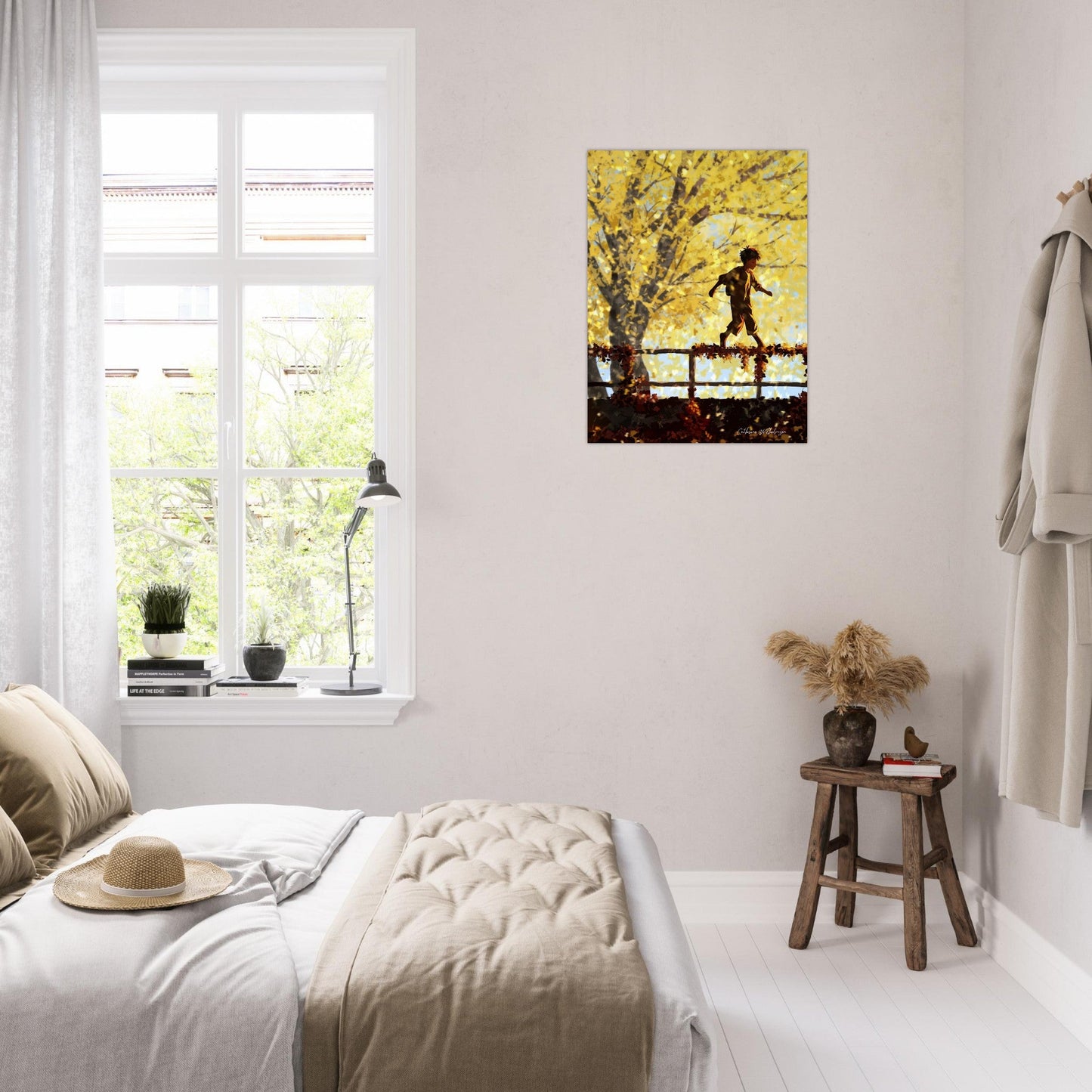 October - Kunsttrykk på aluminium - PlanetC