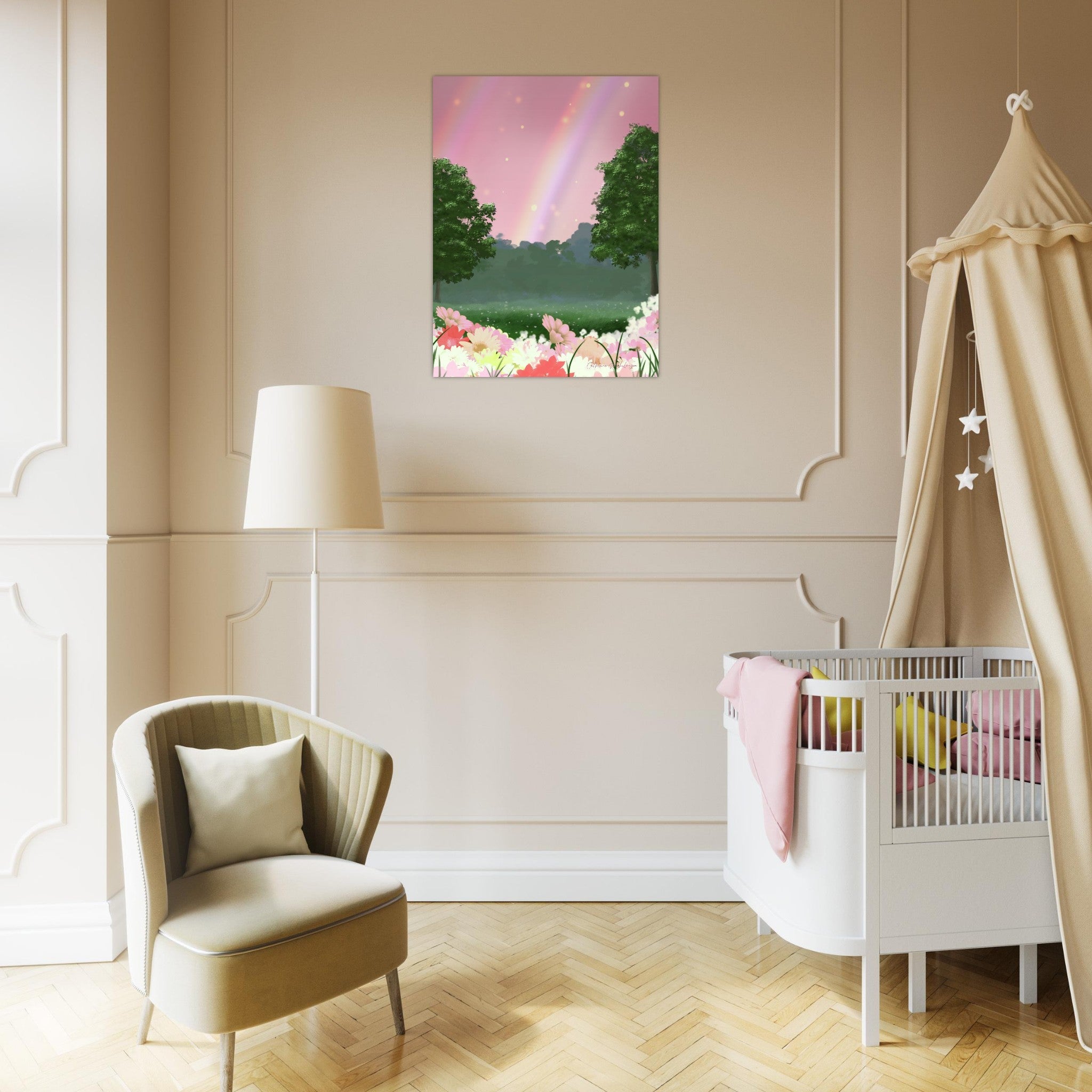 Over the Rainbow - Aluminium Art print - PlanetC