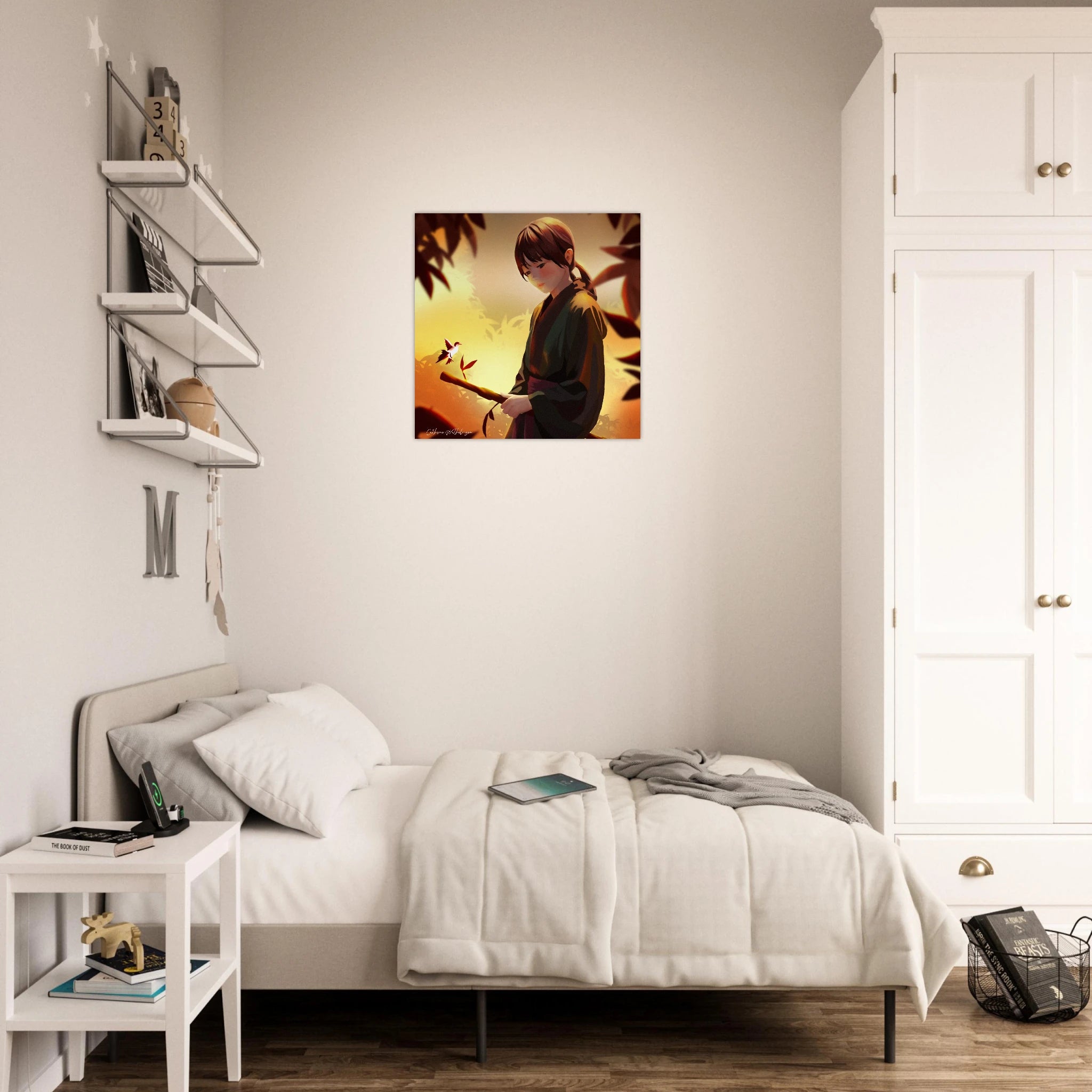 Peaceful Warrior - Aluminum Print - PlanetC