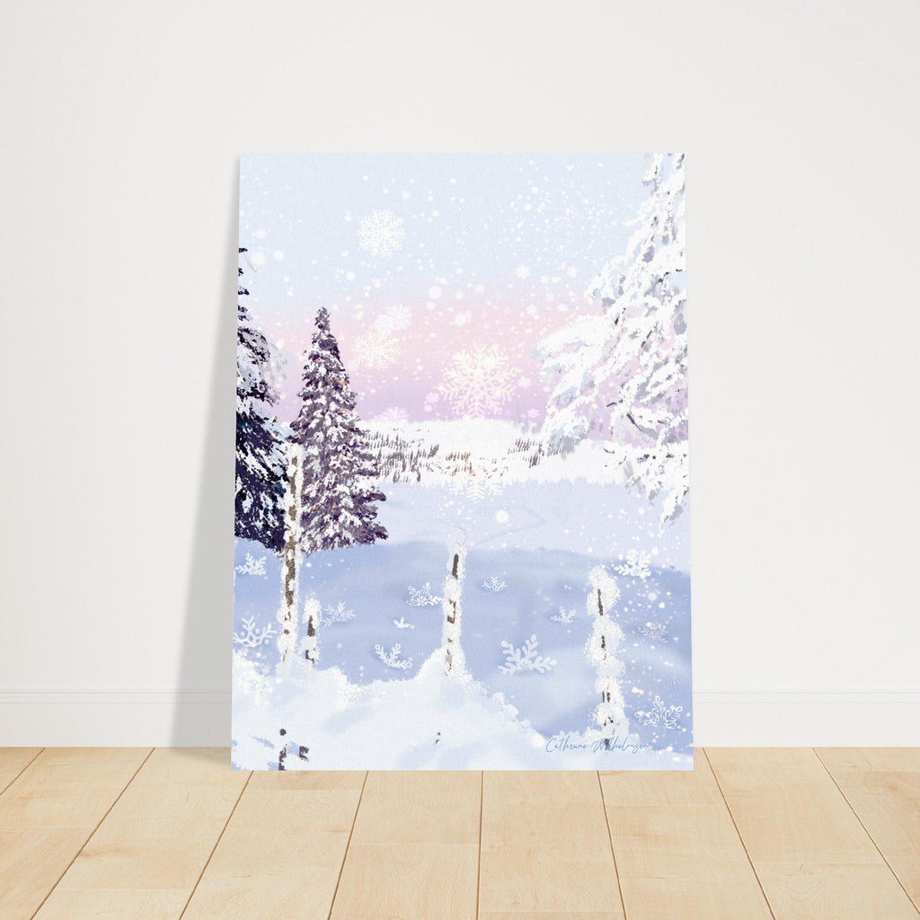 Snowdream Passage - Kunsttrykk på aluminium - PlanetC