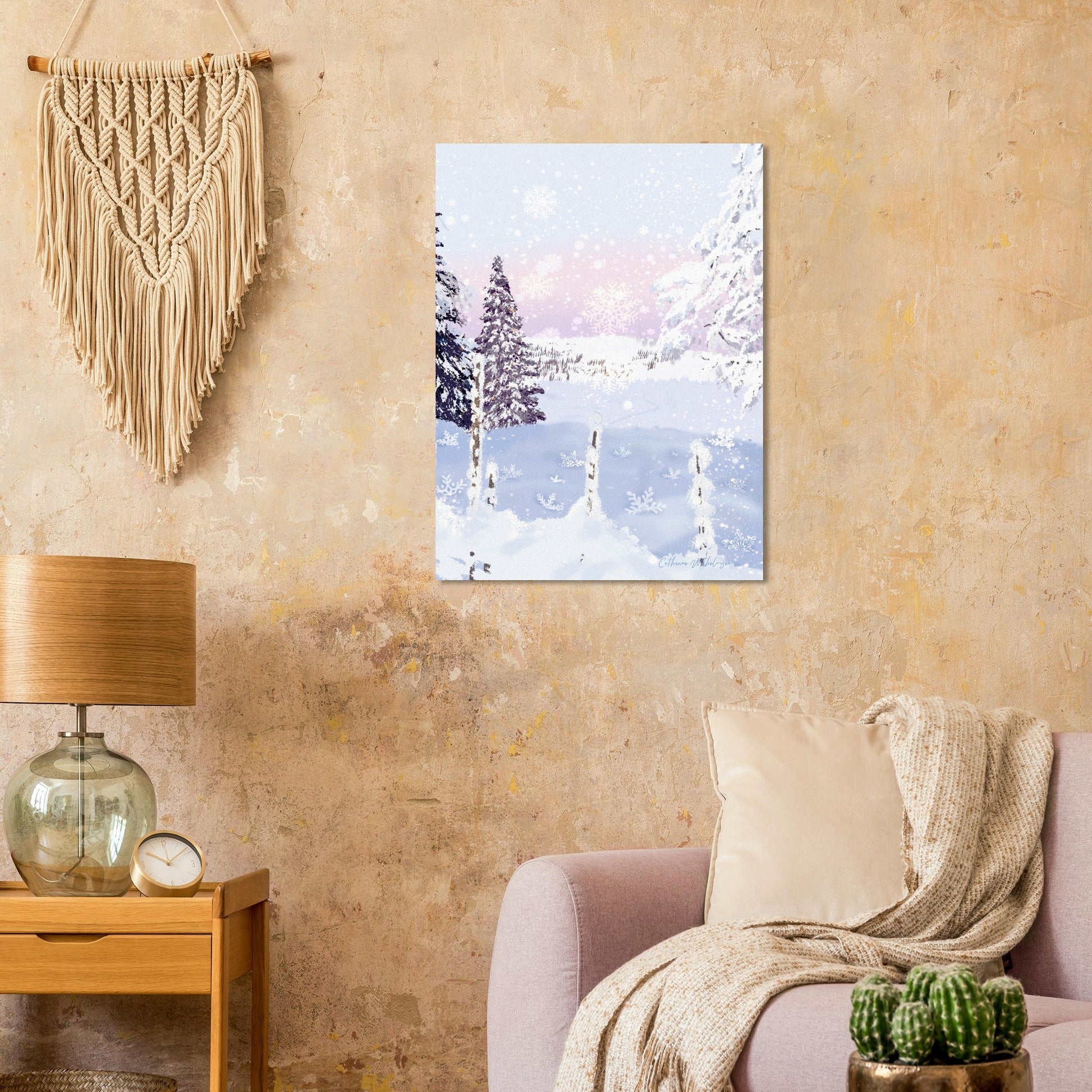 Snowdream Passage - Kunsttrykk på aluminium - PlanetC