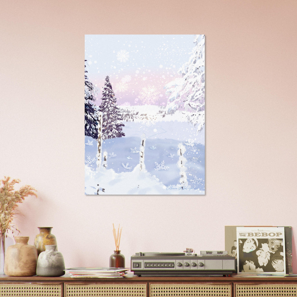 Snowdream Passage - Kunsttrykk på aluminium - PlanetC