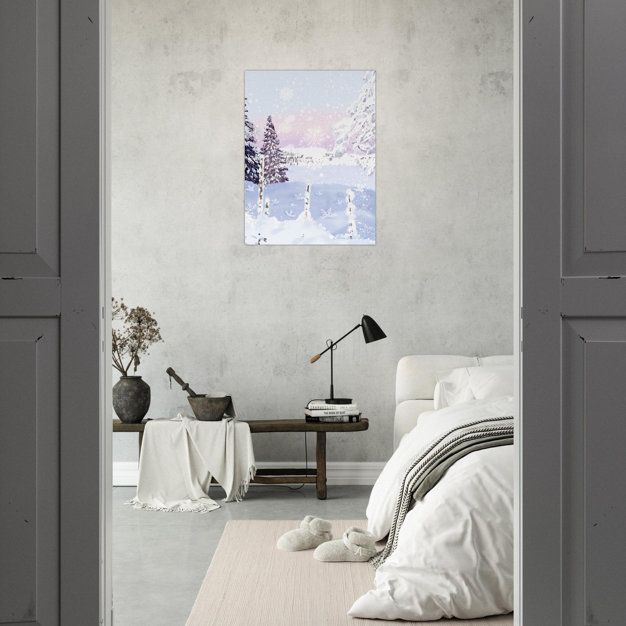 Snowdream Passage - Kunsttrykk på aluminium - PlanetC