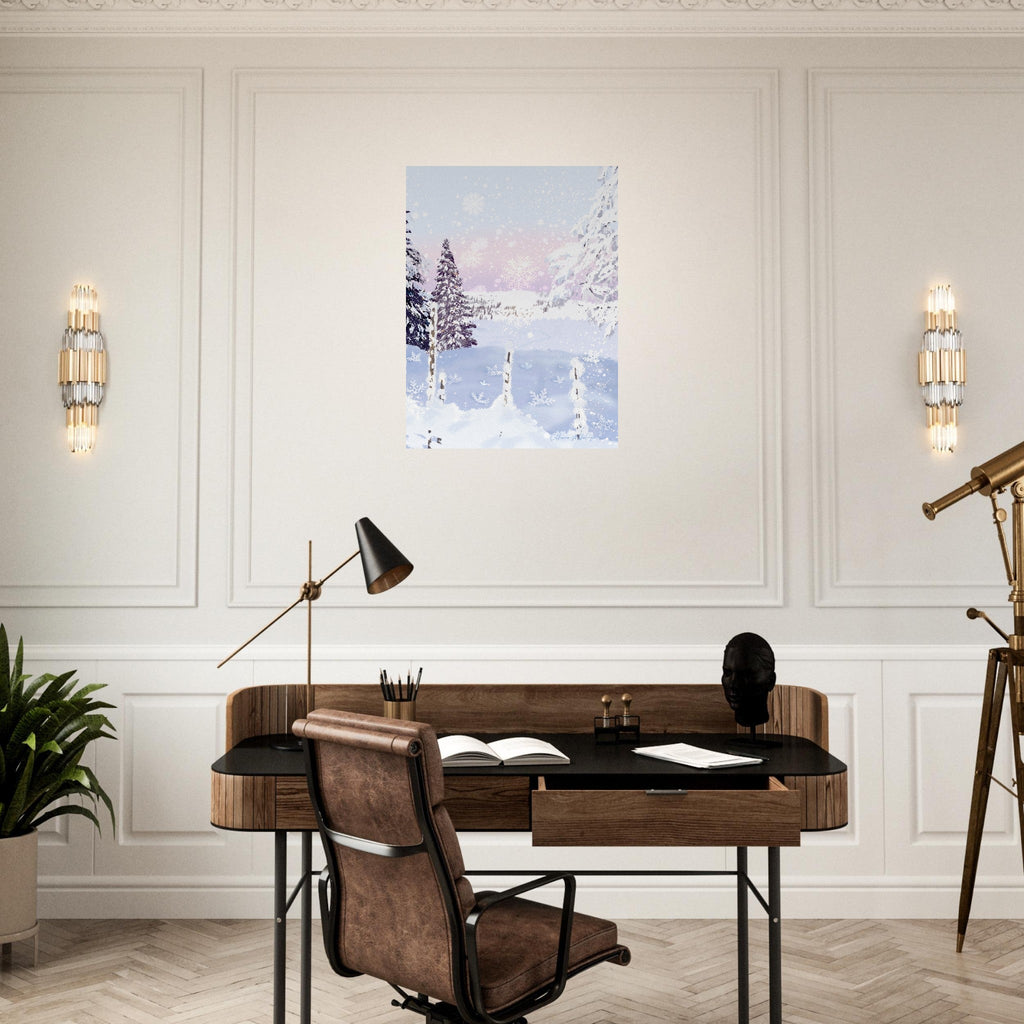 Snowdream Passage - Kunsttrykk på aluminium - PlanetC