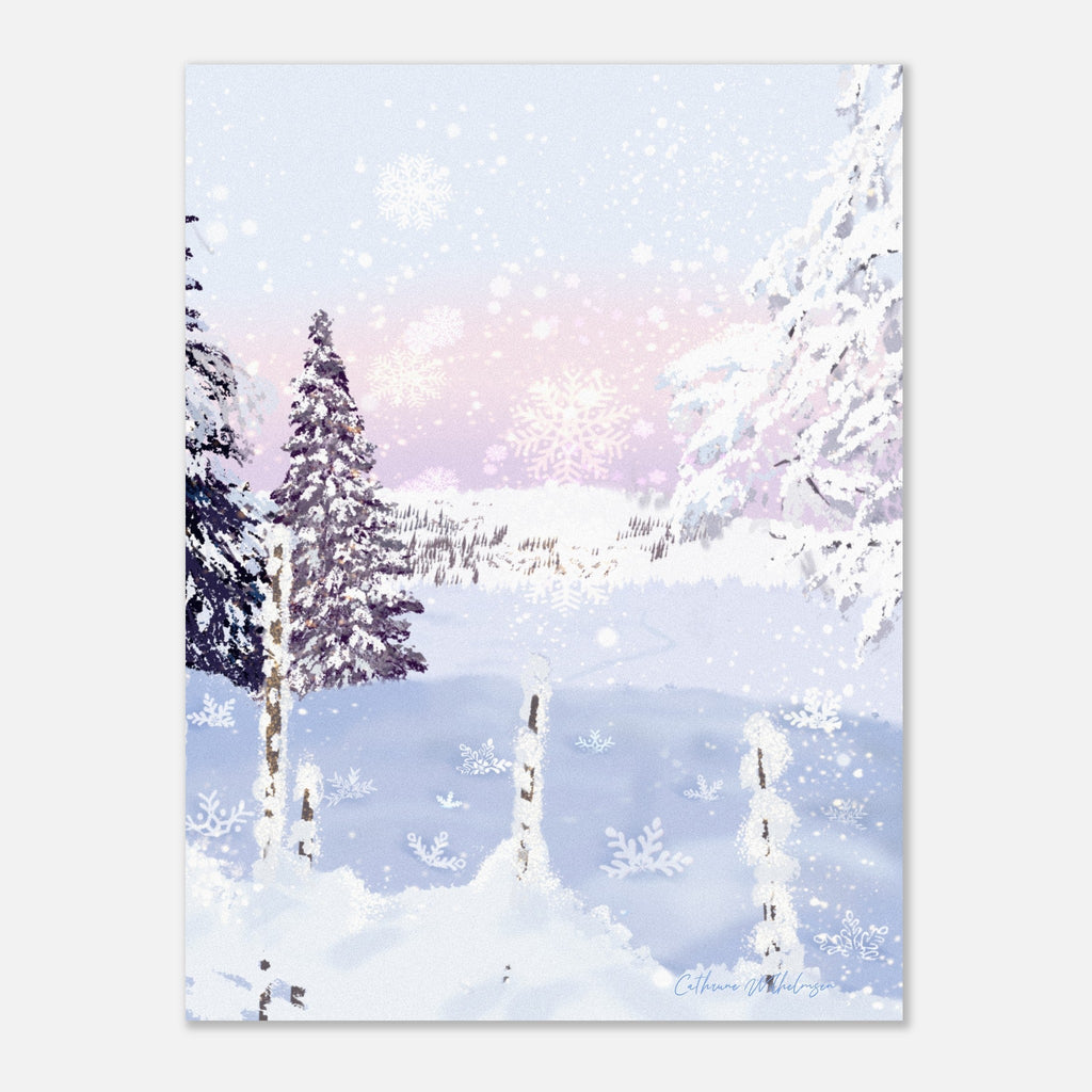Snowdream Passage - Kunsttrykk på aluminium - PlanetC
