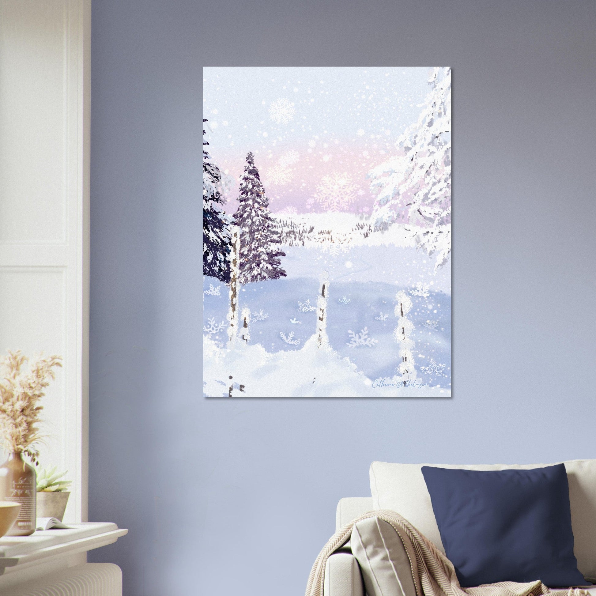 Snowdream Passage - Kunsttrykk på aluminium - PlanetC