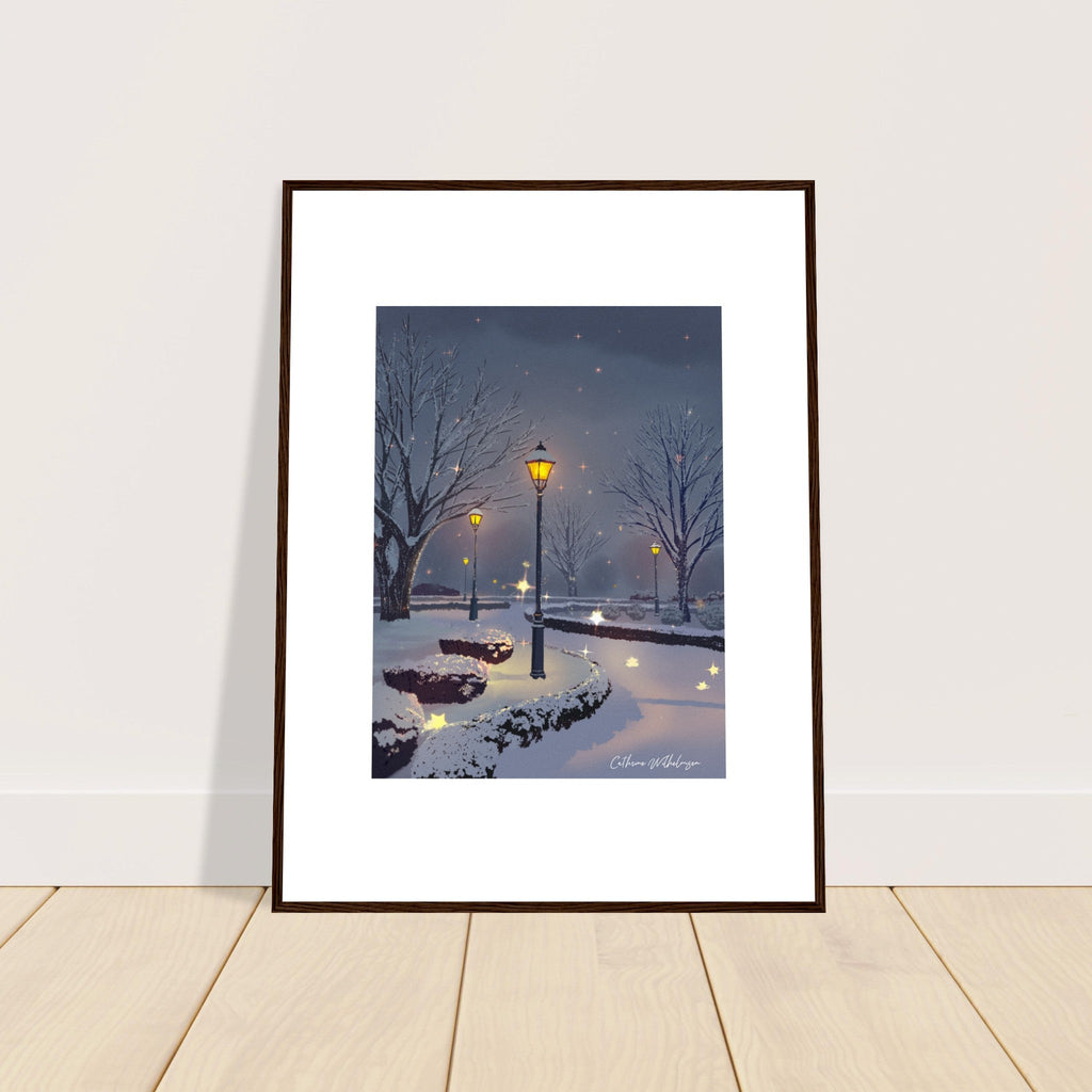 Starry Night - Kunsttrykk med ramme - PlanetC