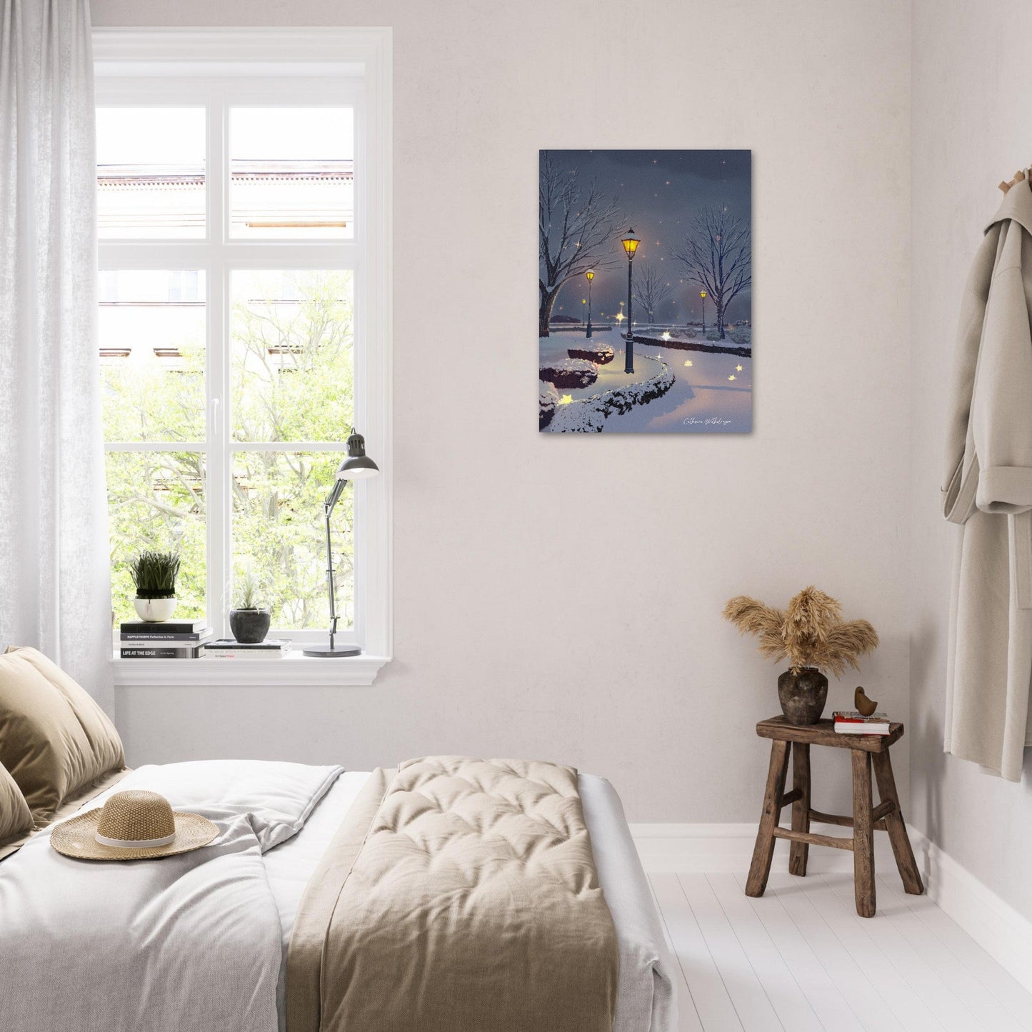 Starry Night - Kunsttrykk på aluminium - PlanetC