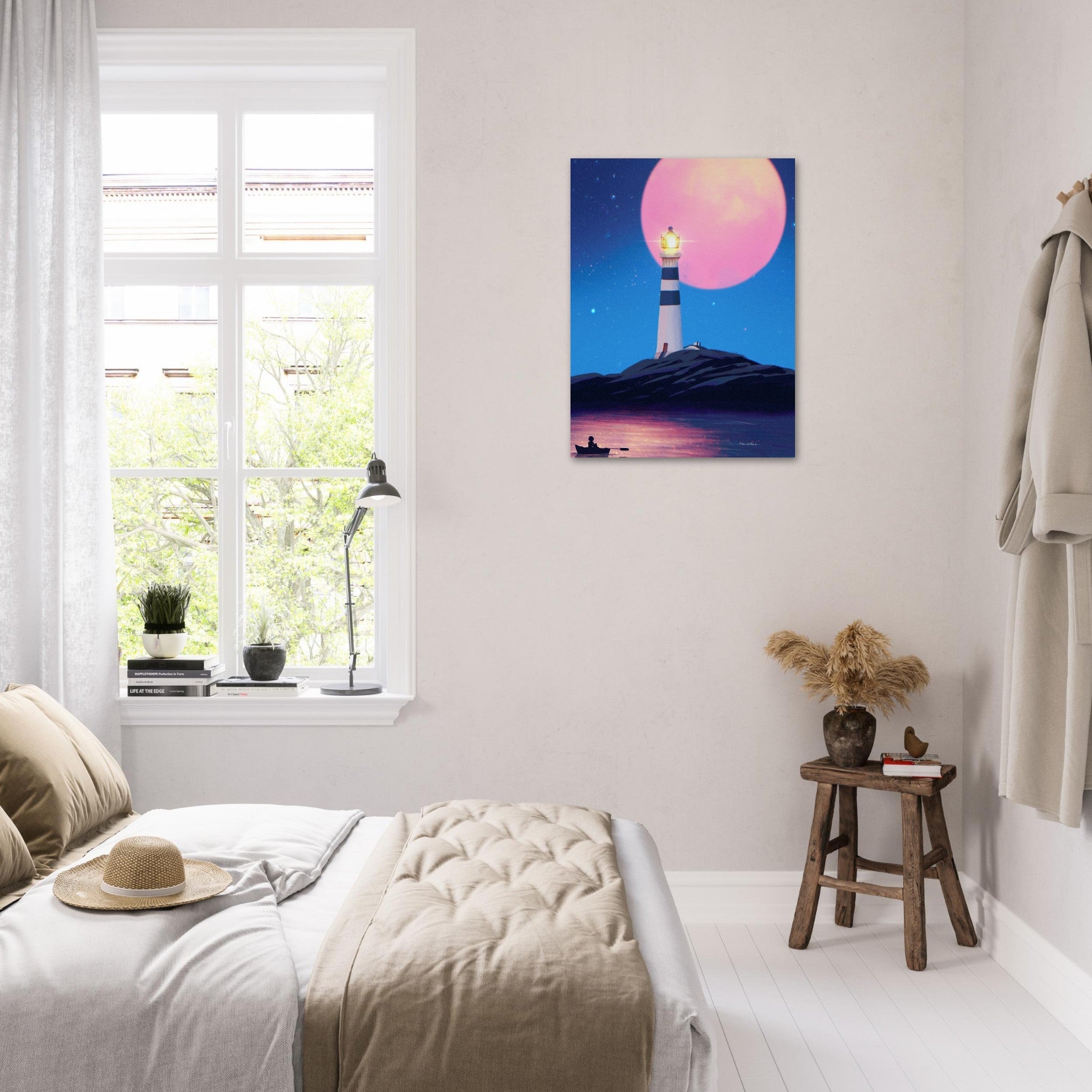 Summernight - Kunsttrykk på aluminium - Cathrine - PlanetC Stories