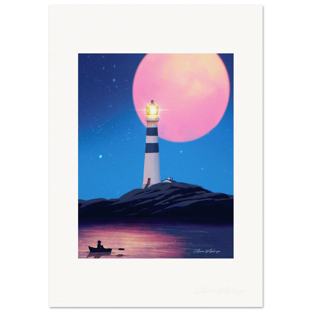 Summernight - Kunsttrykk uten ramme - Cathrine - PlanetC Stories