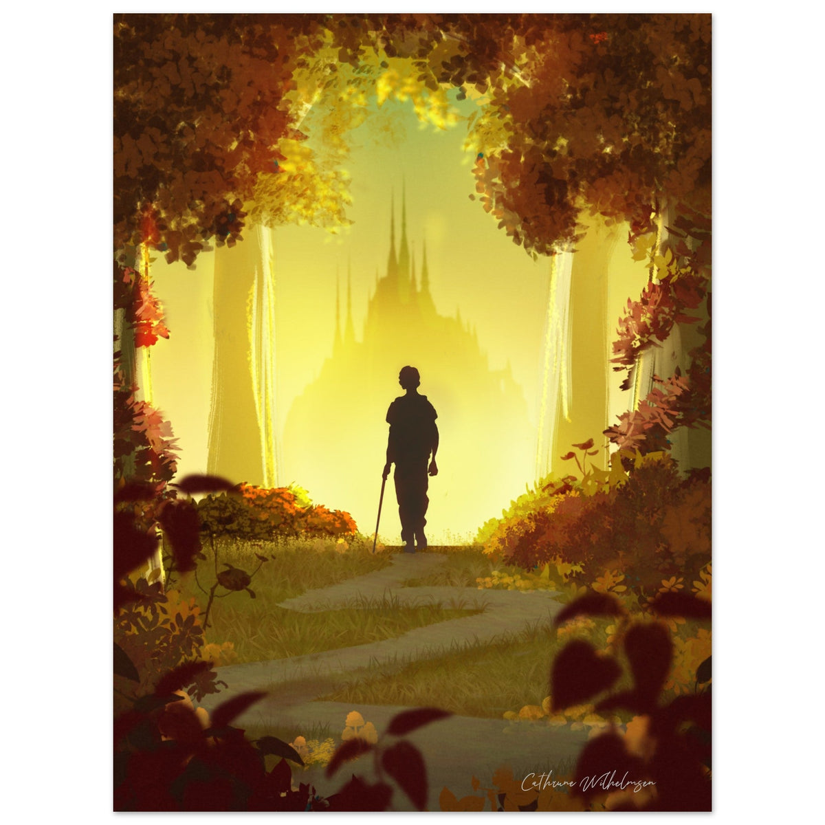 The Silent Journey - Aluminum Print - PlanetC