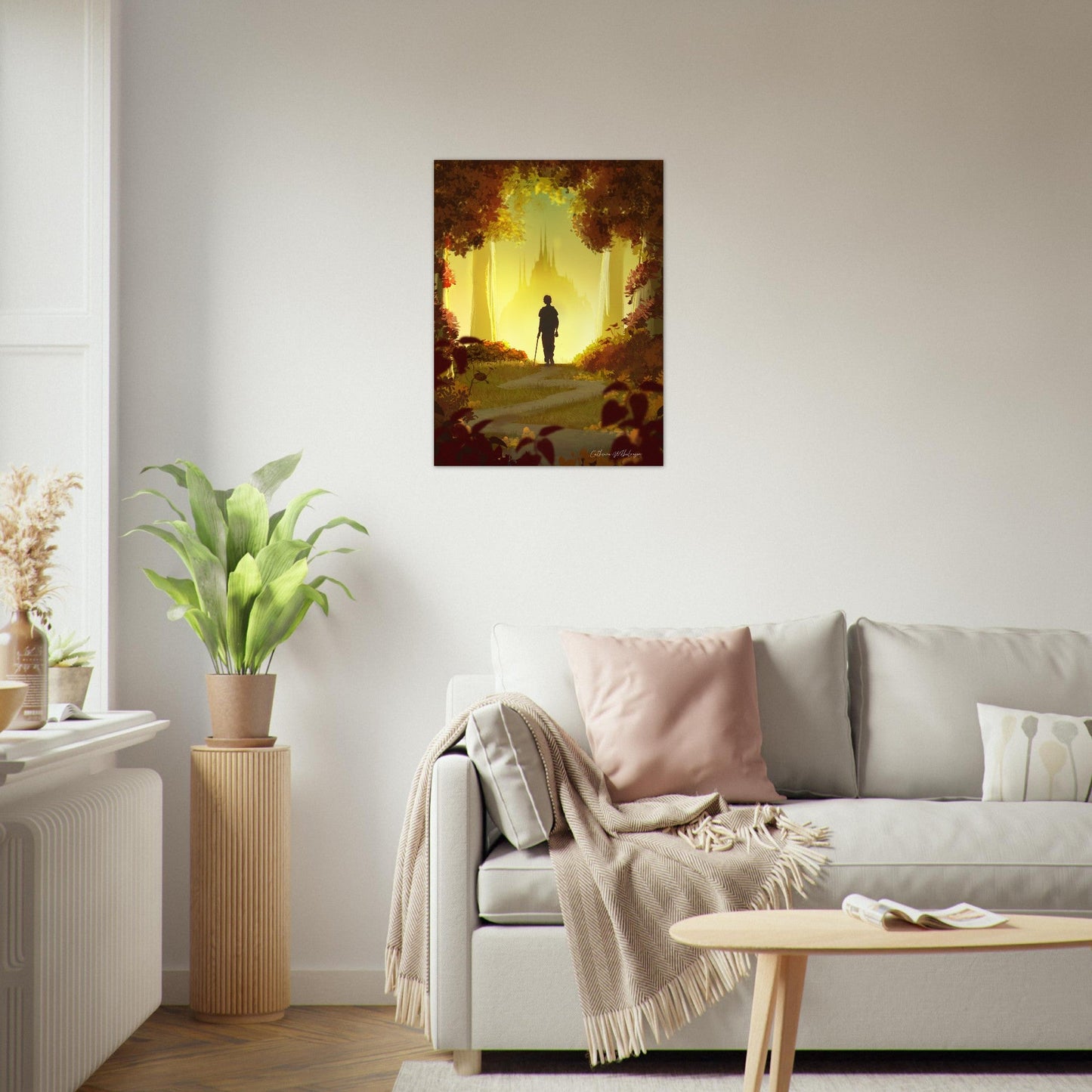 The Silent Journey - Aluminum Print - PlanetC