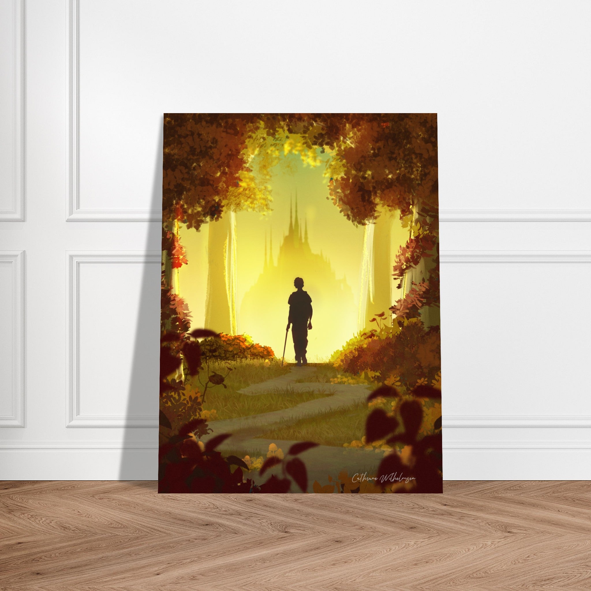 The Silent Journey - Aluminum Print - PlanetC