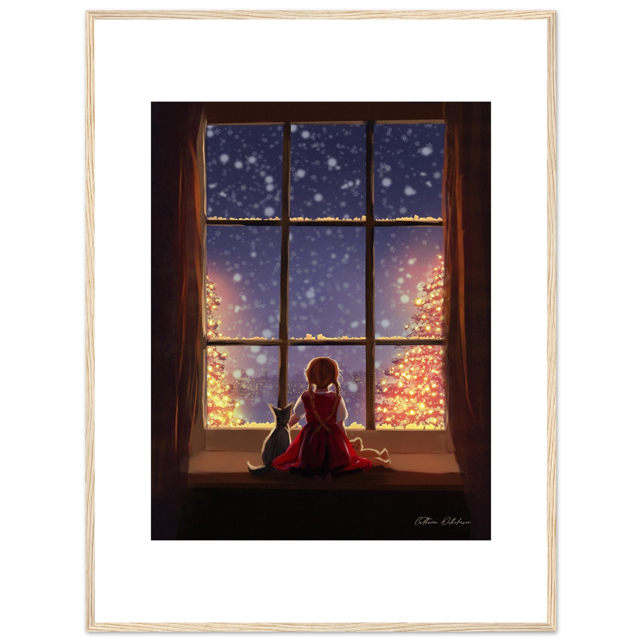 The Waiting Hour – Framed Art Print - PlanetC