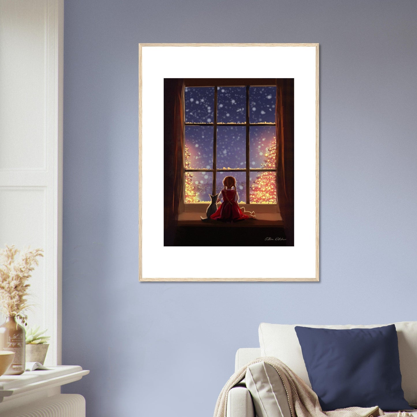 The Waiting Hour – Framed Art Print - PlanetC
