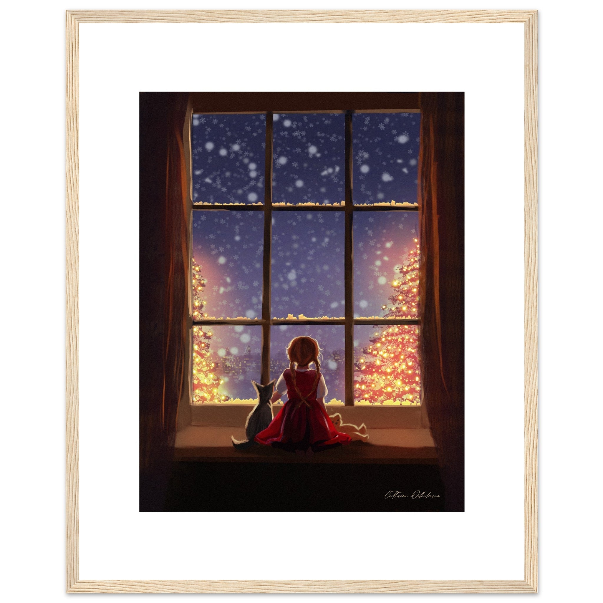 The Waiting Hour – Framed Art Print - PlanetC